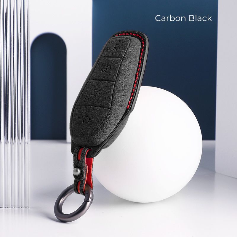 Coque de protection en daim pour clé pour BYD - vue 9