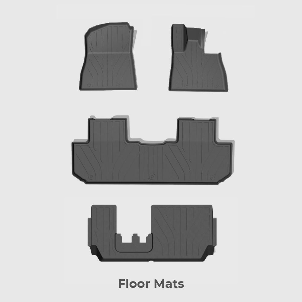 3D Deep Dish All-Weather TPE Tapis de sol for RHD BYD Sealion 8/Atto 8 - vue 10