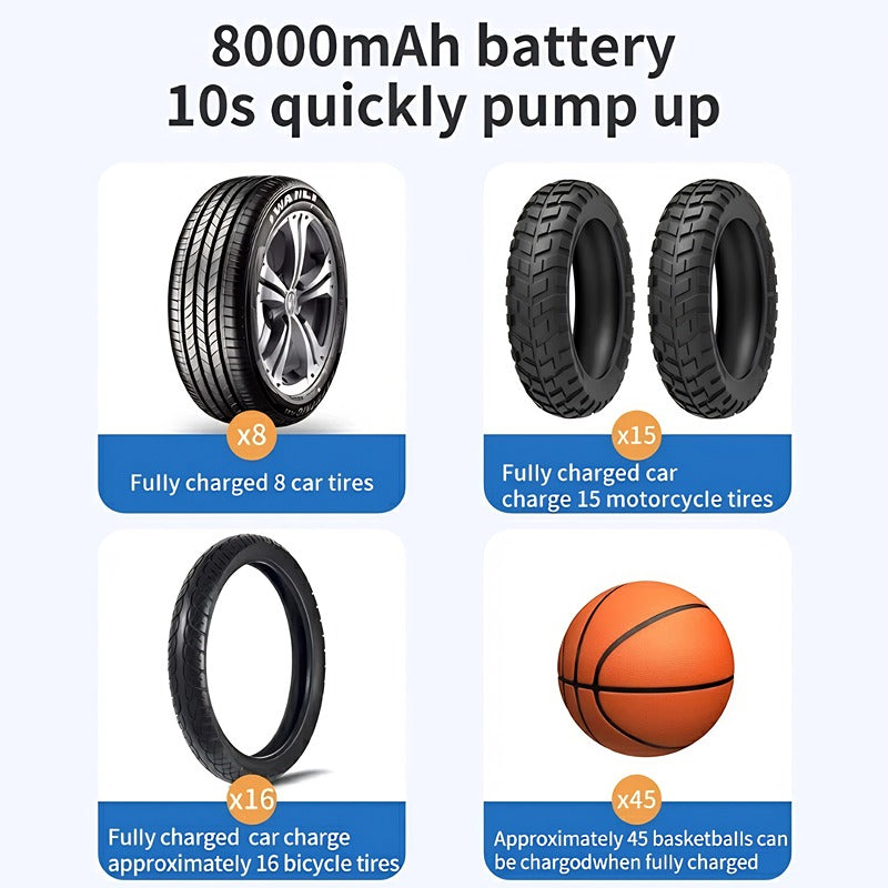 Pompe de gonfleur de pneus de charge sans fil pour BYD - vue 11
