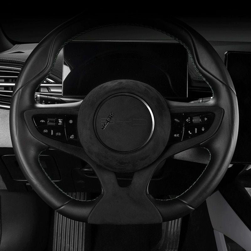 Housse de volant en Alcantara véritable pour BYD Seal 6 DM-i - vue 3