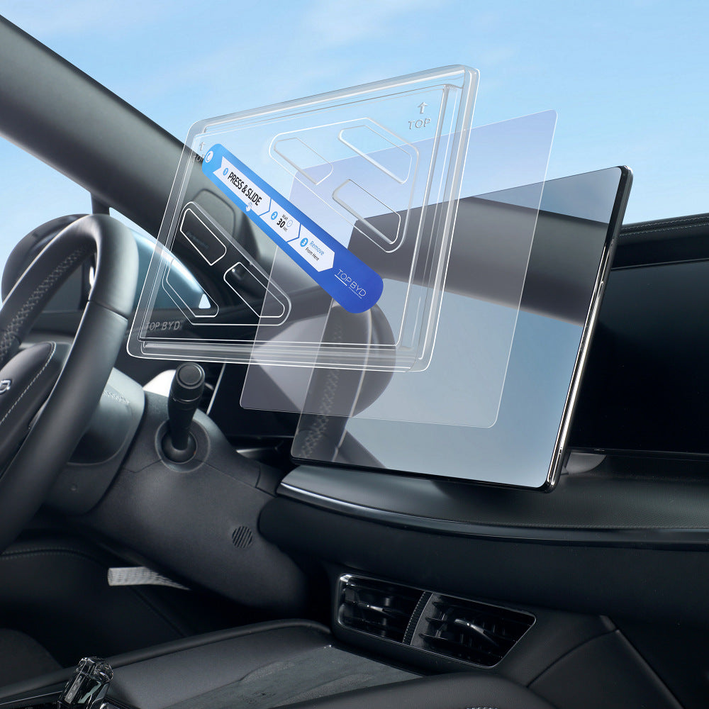 Protection de l'écran en verre trempé BYD 15.6-inch avec outil d'installation - BYD