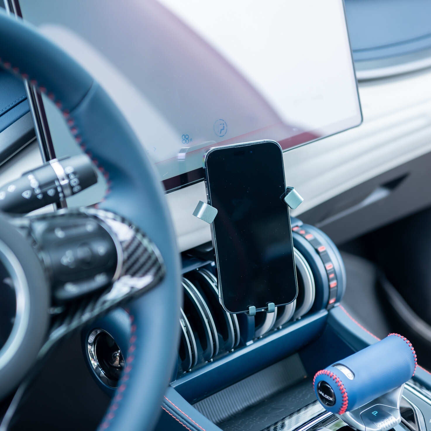 Support de téléphone réglable pour voiture pour BYD Atto 3 - vue 5