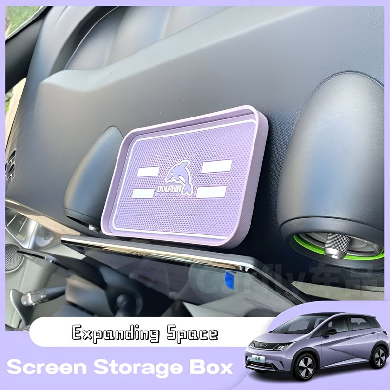 Boîte de rangement derrière l'écran colorée pour écran BYD Dolphin - BYD