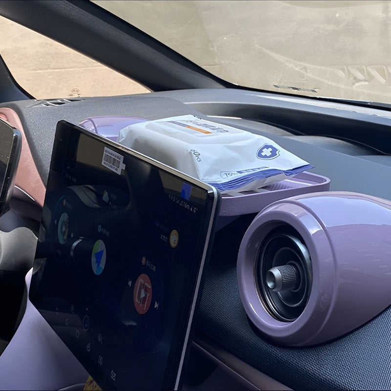 Boîte de rangement derrière l'écran colorée pour écran BYD Dolphin - vue 2