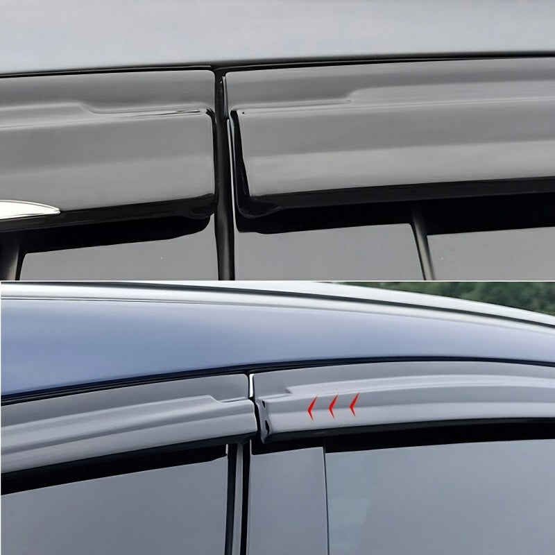 Déflecteur de pluie noir pour fenêtre BYD - vue 3