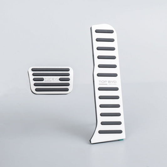 Pédales de performance en aluminium brossé pour BYD M9 - BYD