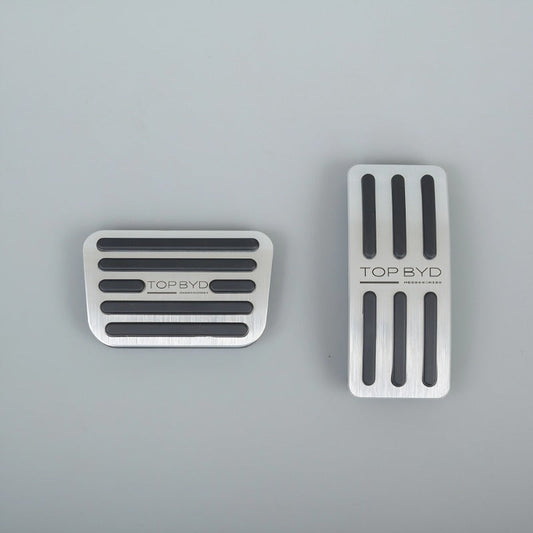 Pédale antidérapante en aluminium brossé pour BYD - BYD