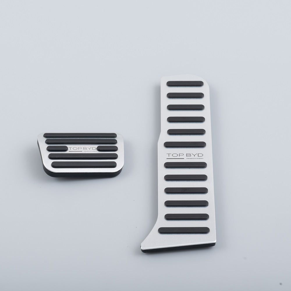Pédales de performance en aluminium brossé pour BYD M9 - vue 2