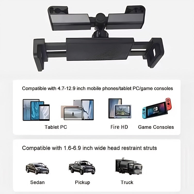 Support de tablette/téléphone pour siège arrière BYD Shark 6 - vue 8