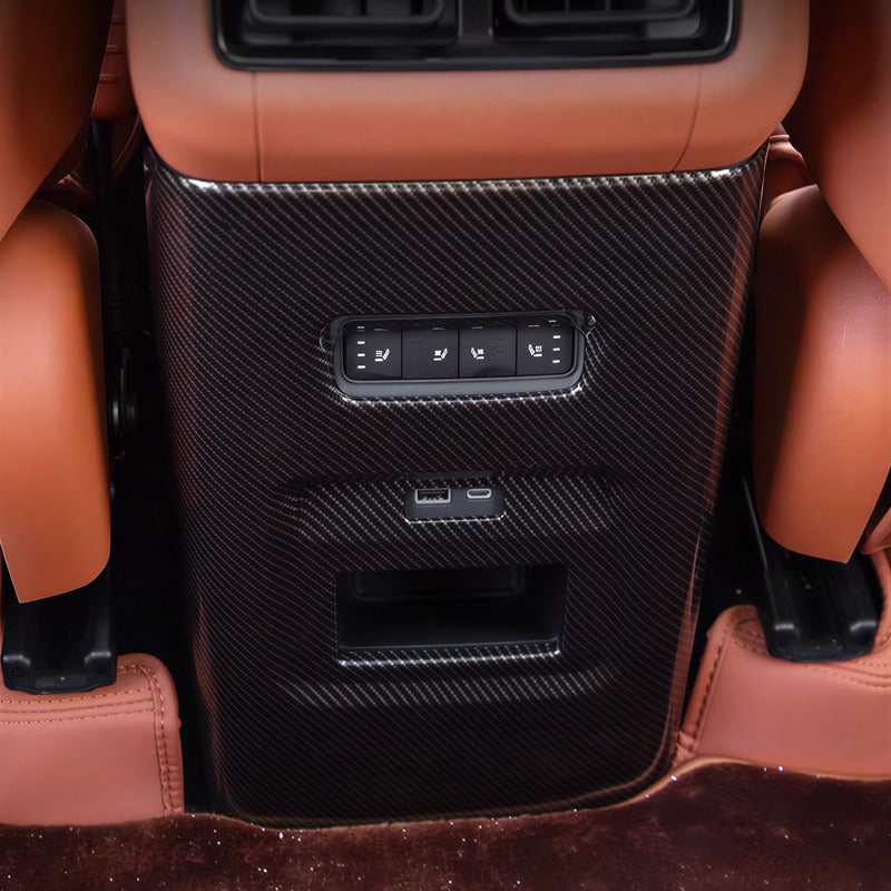 Panneau décoratif de protection anti-coups de pied à l'arrière de la console centrale pour BYD Sealion 8/Atto 8 - BYD