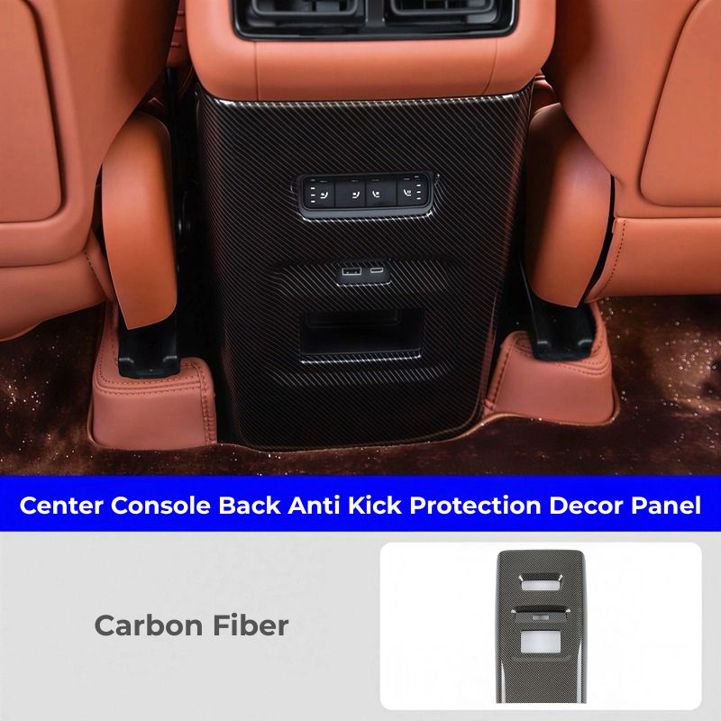 Panneau décoratif de protection anti-coups de pied à l'arrière de la console centrale pour BYD Sealion 8/Atto 8 - vue 3