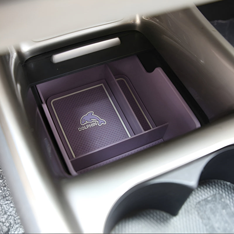 Organisateur inférieur de console centrale colorée pour BYD Dolphin - vue 2
