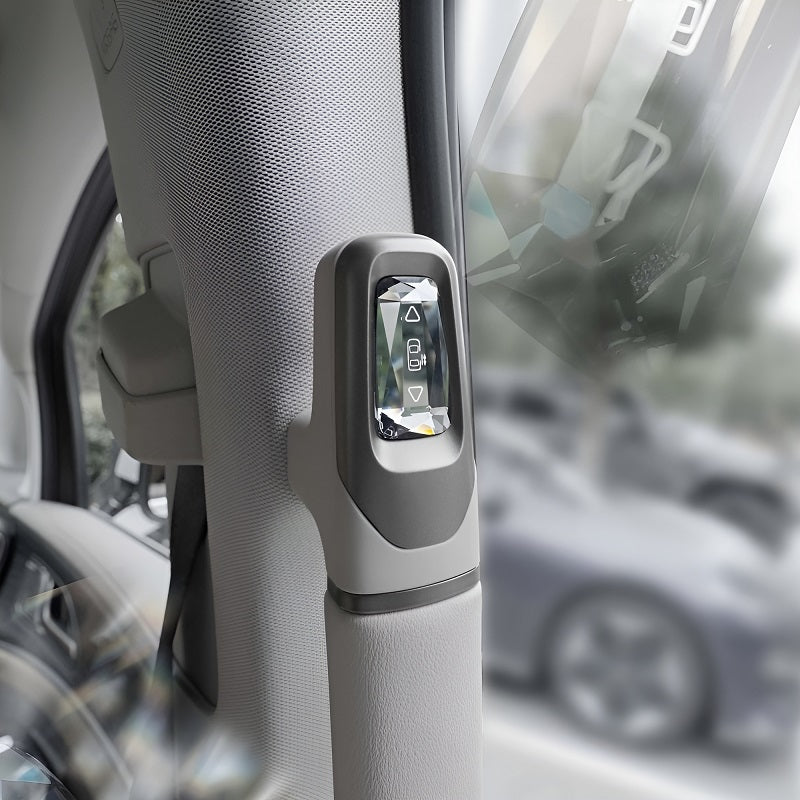 Bouton central de porte en cristal pour DENZA D9 (2 pièces) - vue 8