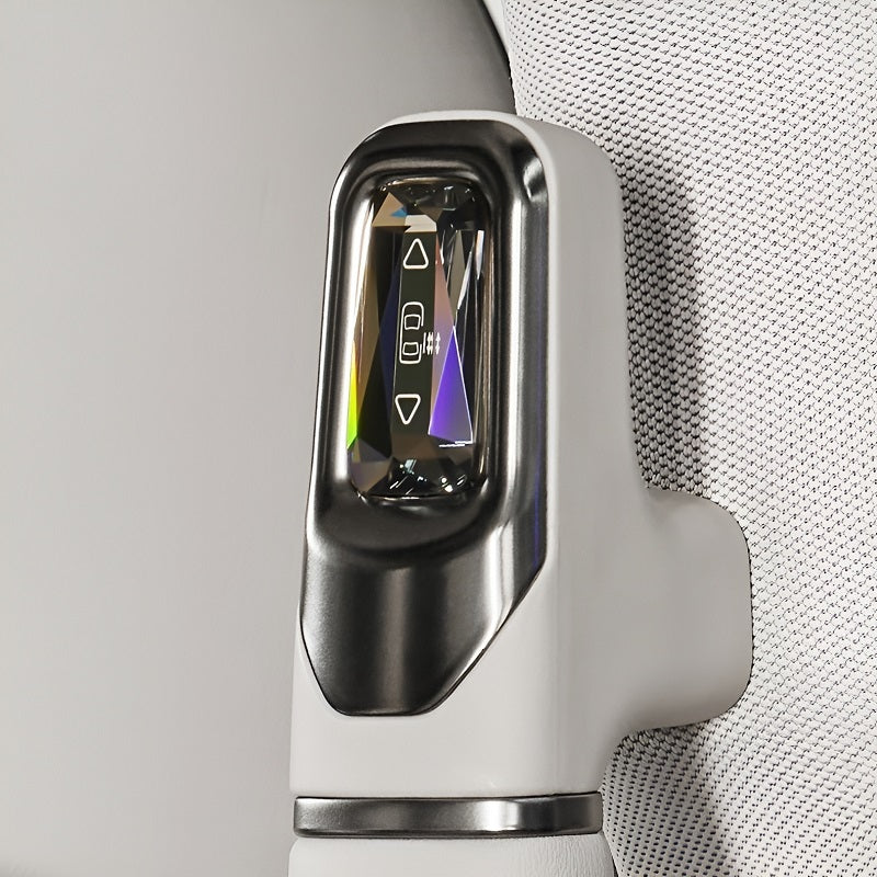 Bouton central de porte en cristal pour DENZA D9 (2 pièces) - vue 9