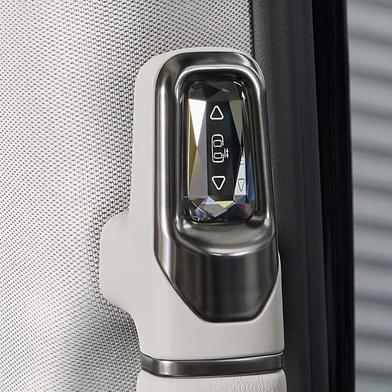 Bouton central de porte en cristal pour DENZA D9 (2 pièces) - vue 4