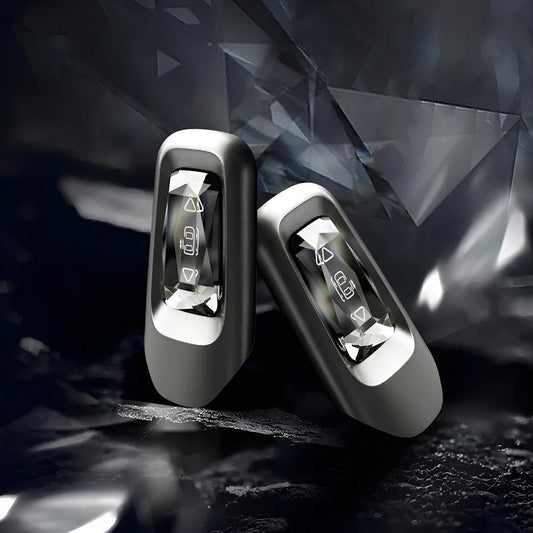 Bouton central de porte en cristal pour DENZA D9 (2 pièces) - Denza