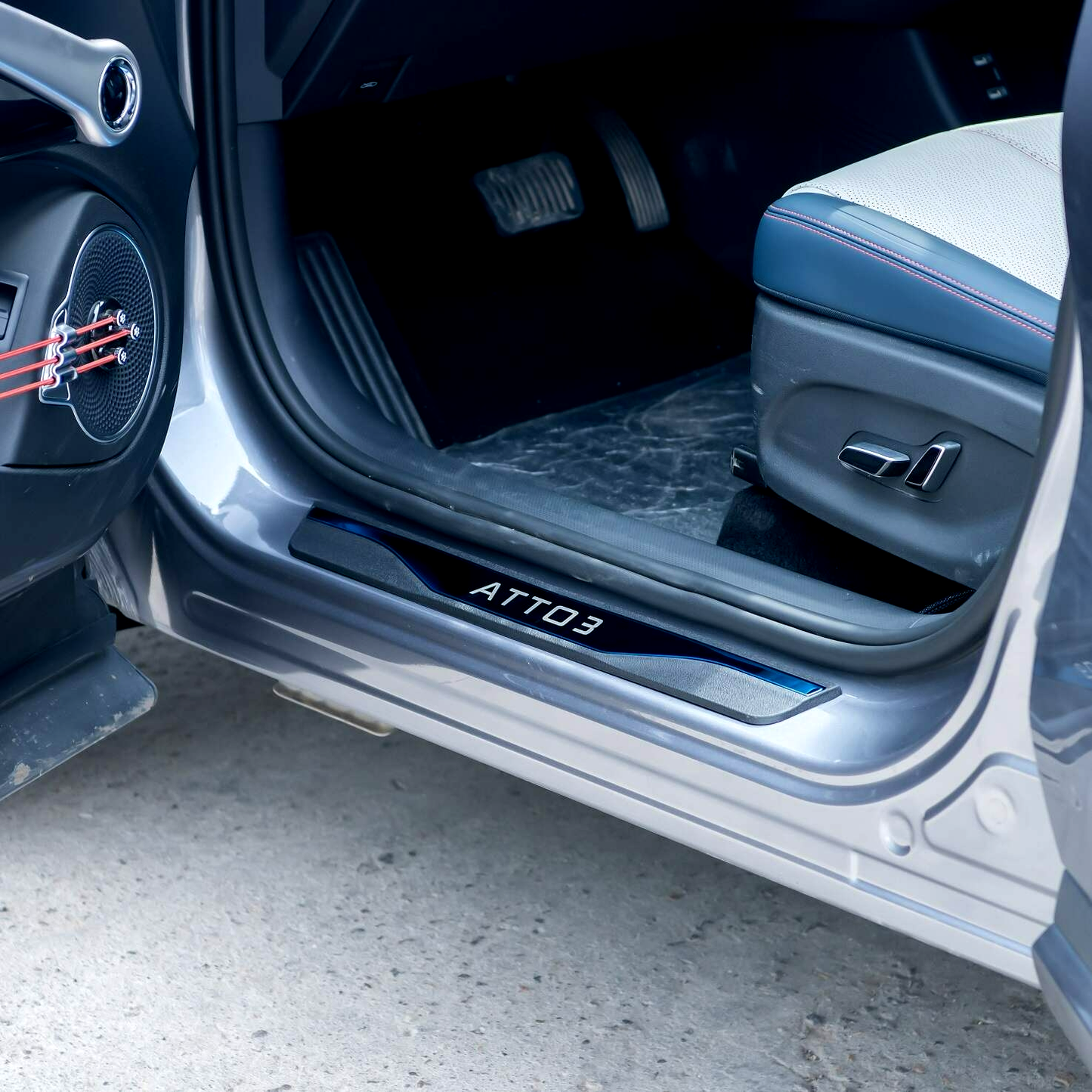 Autocollants de protection de seuil de porte pour BYD Atto 3 - vue 4
