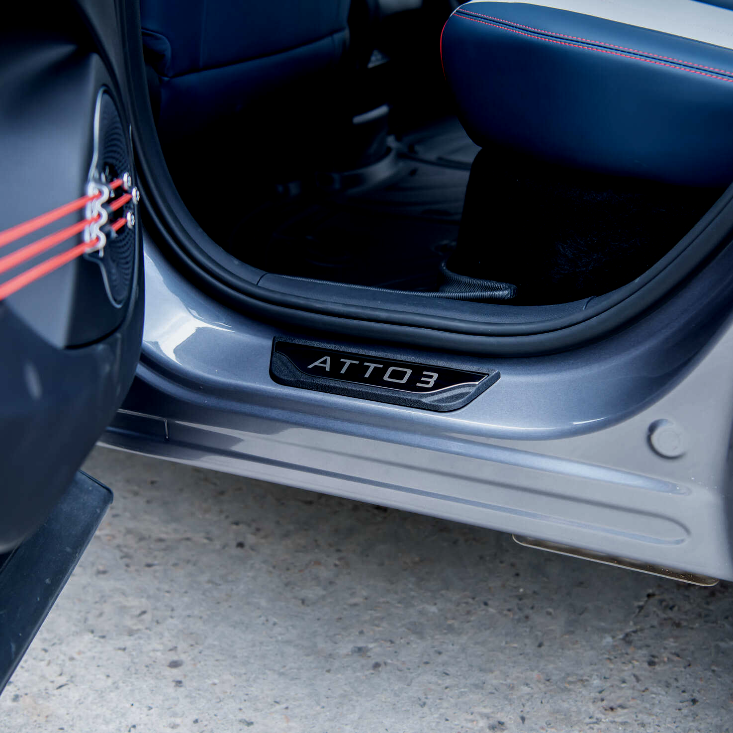 Autocollants de protection de seuil de porte pour BYD Atto 3 - vue 6
