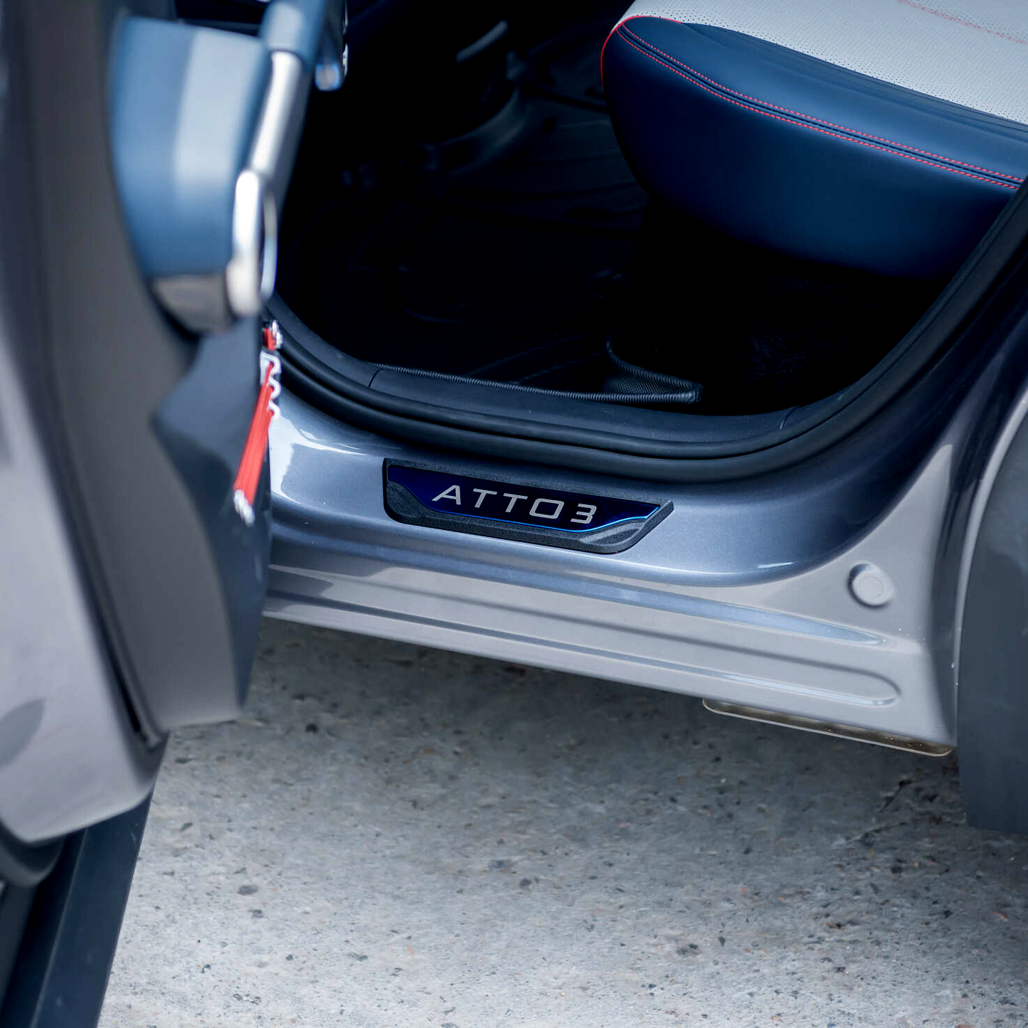 Autocollants de protection de seuil de porte pour BYD Atto 3 - vue 8