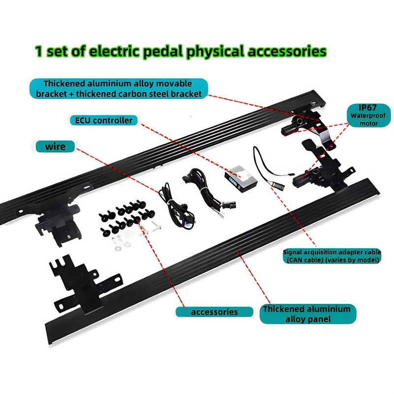 Electric Side Steps BYD Sealion 8/Atto 8 - vue 10