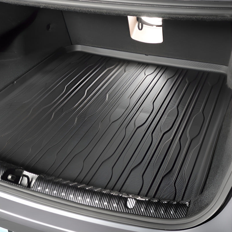 Tapis de sol et tapis de coffre en caoutchouc TPE pour BYD Han - vue 4