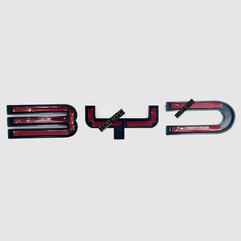 Autocollant d'insigne d'emblème de pare-chocs avant de voiture pour BYD - vue 10