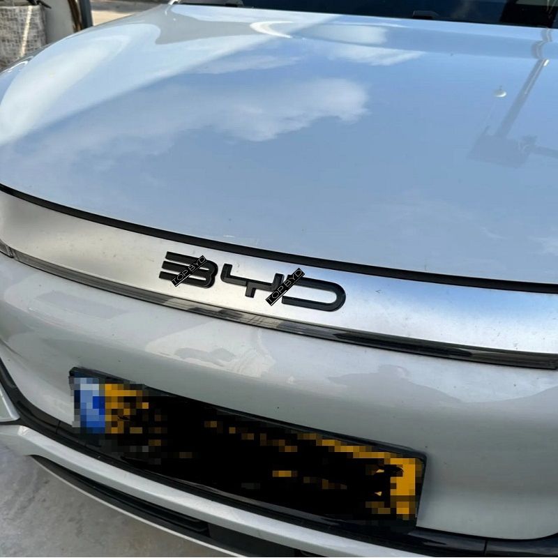 Autocollant d'insigne d'emblème de pare-chocs avant de voiture pour BYD - BYD