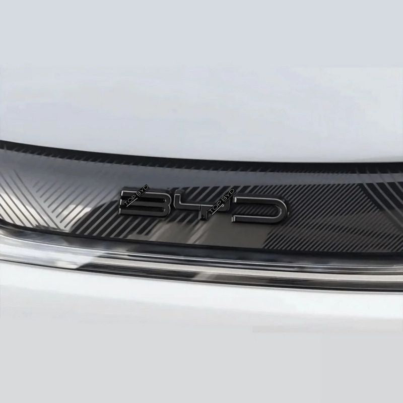 Autocollant d'insigne d'emblème de pare-chocs avant de voiture pour BYD - vue 5