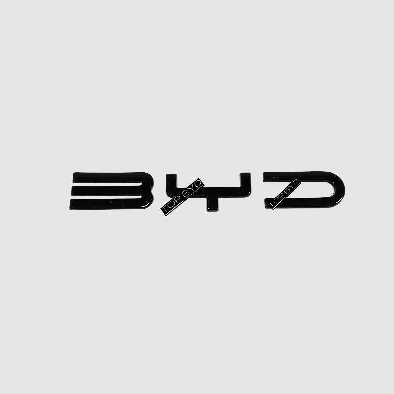 Autocollant d'insigne d'emblème de pare-chocs avant de voiture pour BYD - vue 8