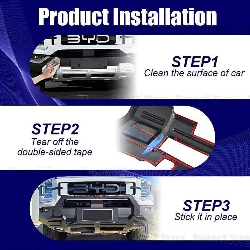Protection inférieure de pare-chocs avant pour BYD Shark 6 - vue 5