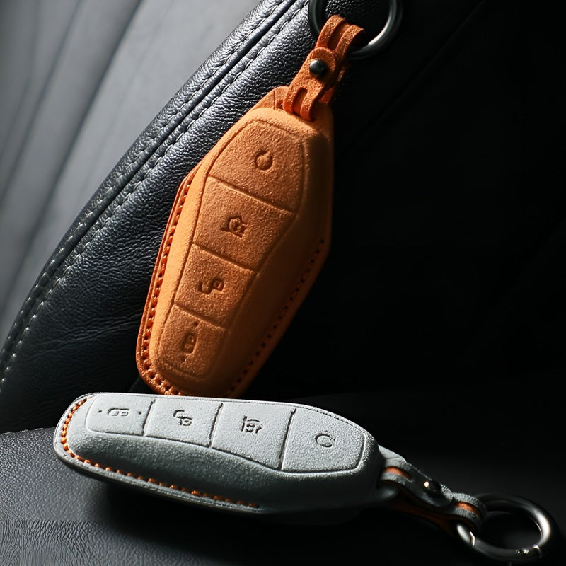 Coque de protection en daim pour clé pour BYD - BYD