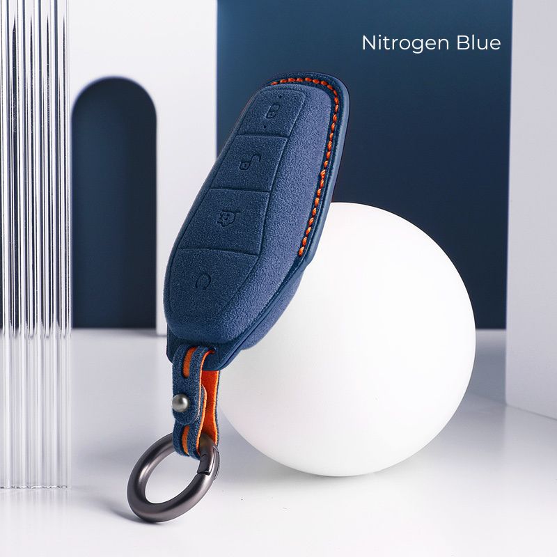 Coque de protection en daim pour clé pour BYD - vue 7