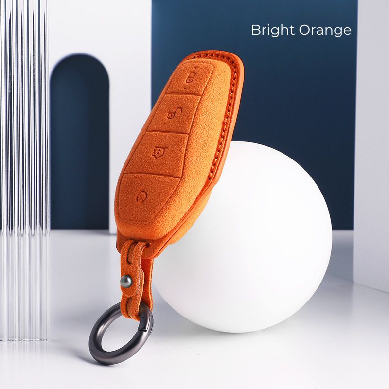 Coque de protection en daim pour clé pour BYD - vue 5