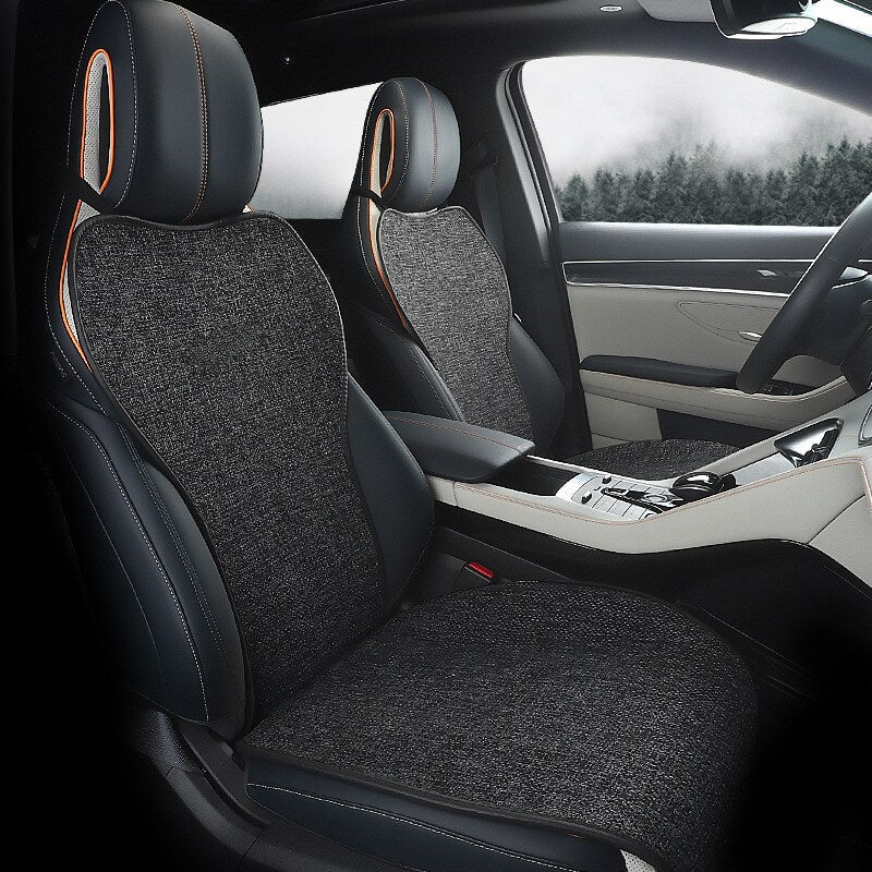 Coussin de siège de voiture en lin pour BYD (ensemble complet de 5 places) - vue 3