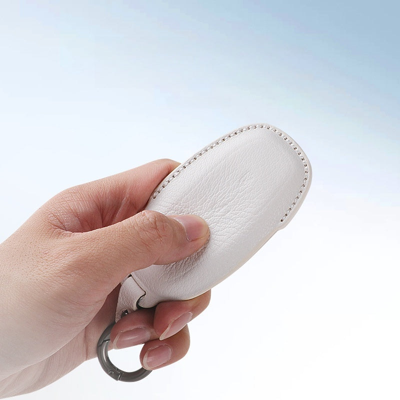 Étui de protection en cuir de luxe pour clé de voiture DENZA - vue 9
