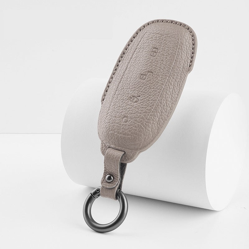 Étui de protection en cuir de luxe pour clé de voiture DENZA - vue 8