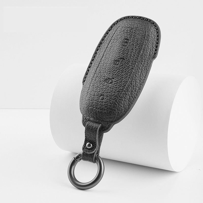 Étui de protection en cuir de luxe pour clé de voiture DENZA - vue 6