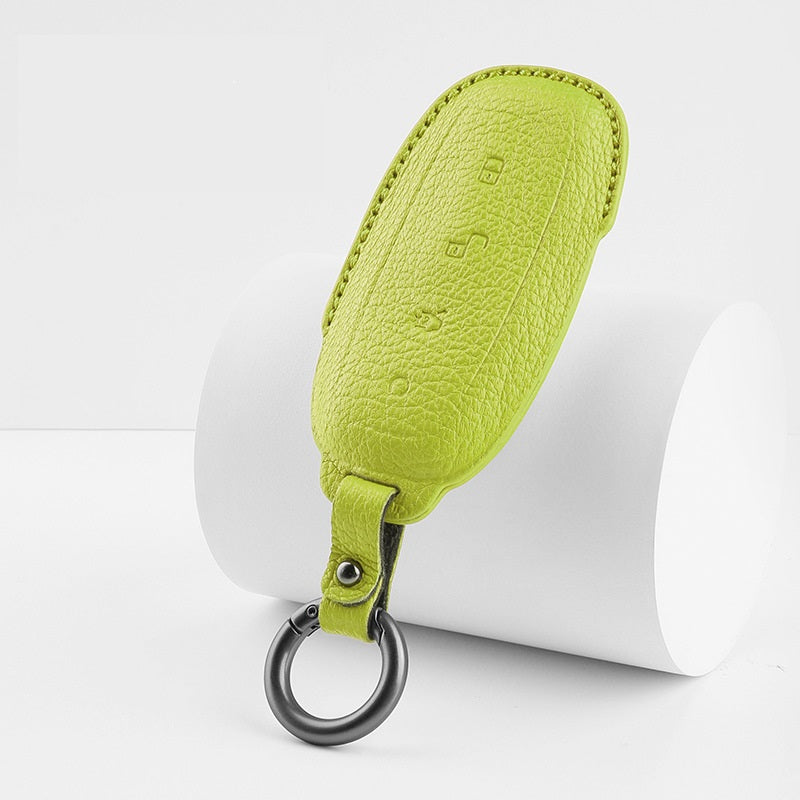 Étui de protection en cuir de luxe pour clé de voiture DENZA - vue 7