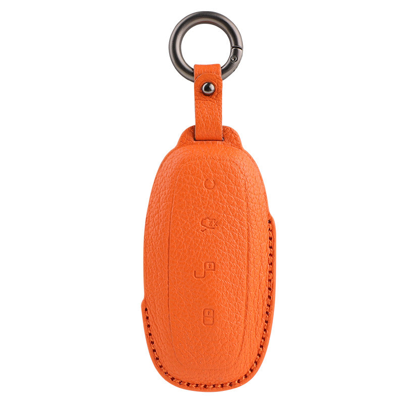 Étui de protection en cuir de luxe pour clé de voiture DENZA - vue 10