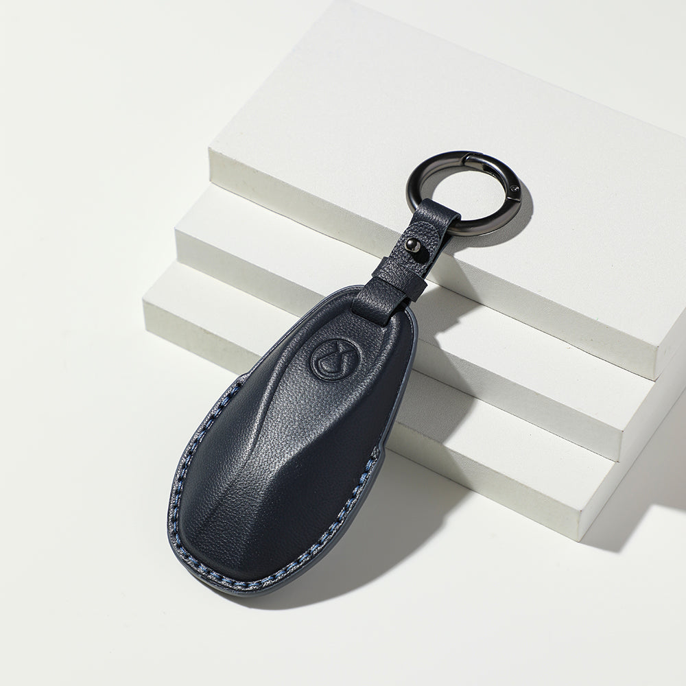 Étui de protection en cuir de luxe pour clé de voiture Denza B5/B8 - vue 11