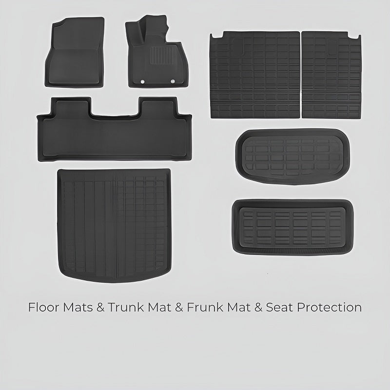 Tapis de sol et tapis de coffre XPE pour BYD Sealion 7 - vue 9