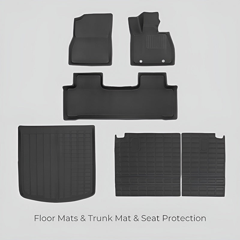 Tapis de sol et tapis de coffre XPE pour BYD Sealion 7 - vue 8
