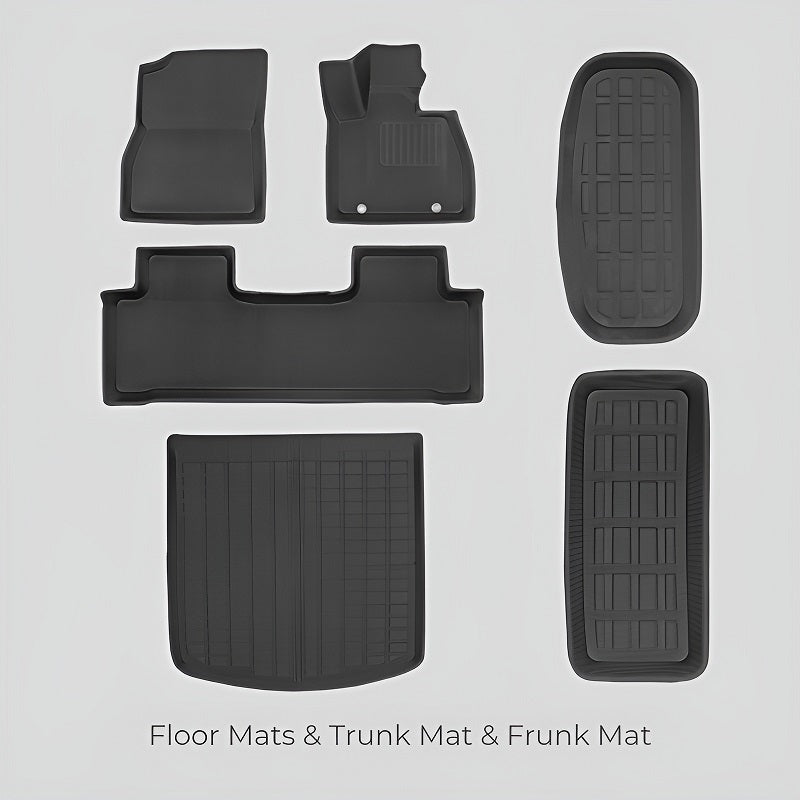 Tapis de sol et tapis de coffre XPE pour BYD Sealion 7 - vue 7