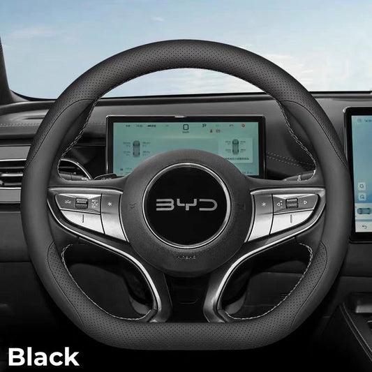 Housse de volant en cuir Napa pour BYD - BYD