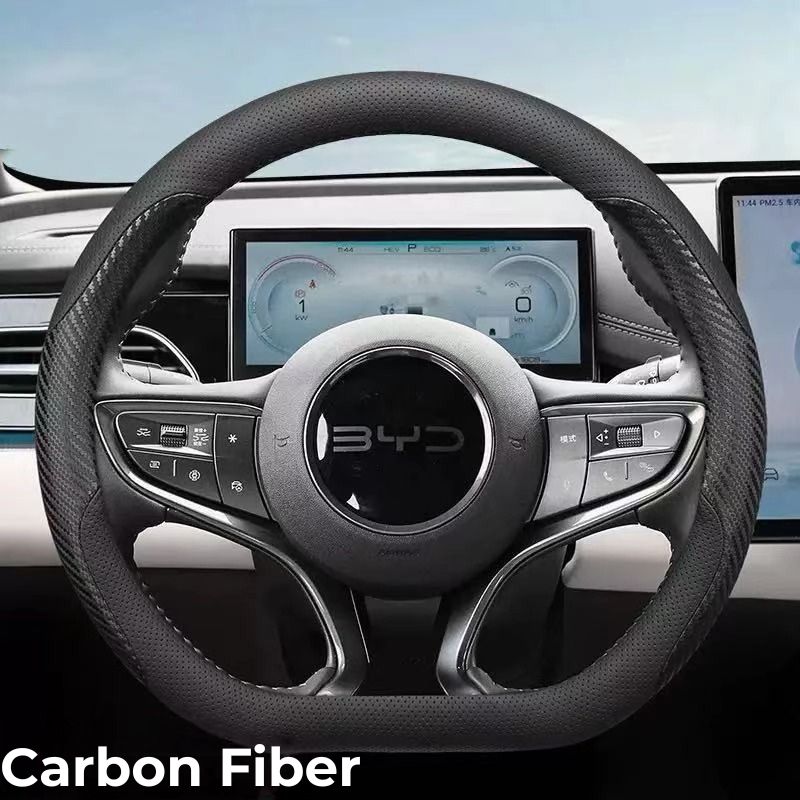 Housse de volant en cuir Napa pour BYD - vue 2