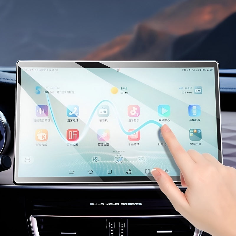Protection d'écran tactile de navigation 12,8 pouces pour BYD M6/E MAX 7 - vue 3