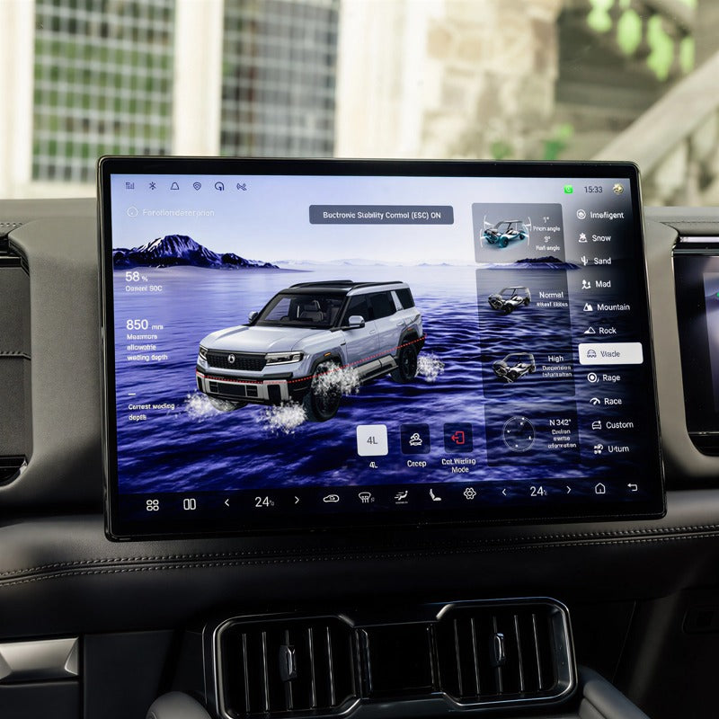 Protection d'écran tactile de navigation pour Denza B8 - vue 6