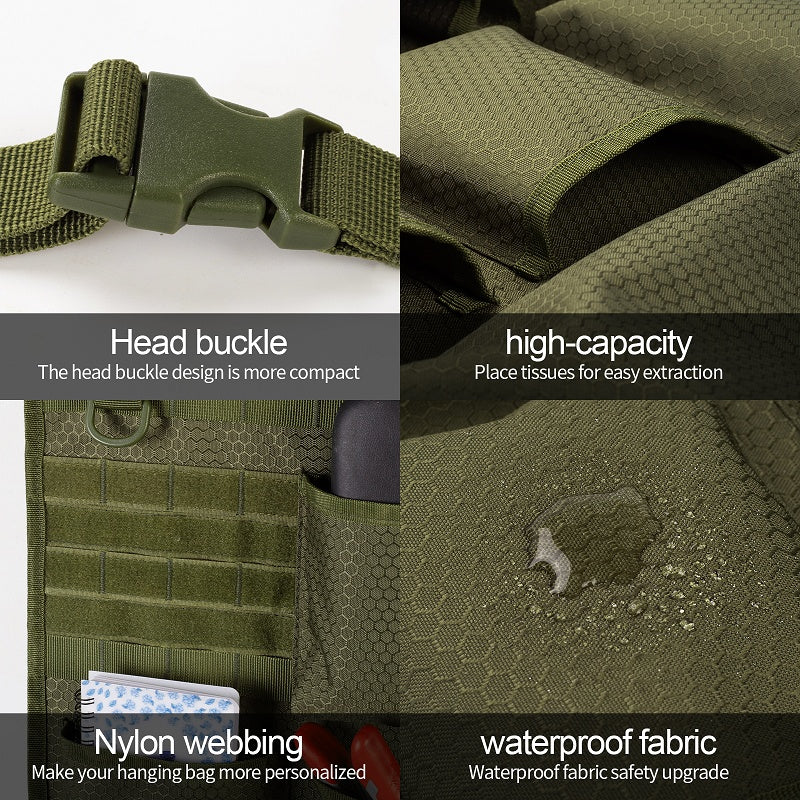 Sac de rangement tactique pour dossier de siège auto - vue 4