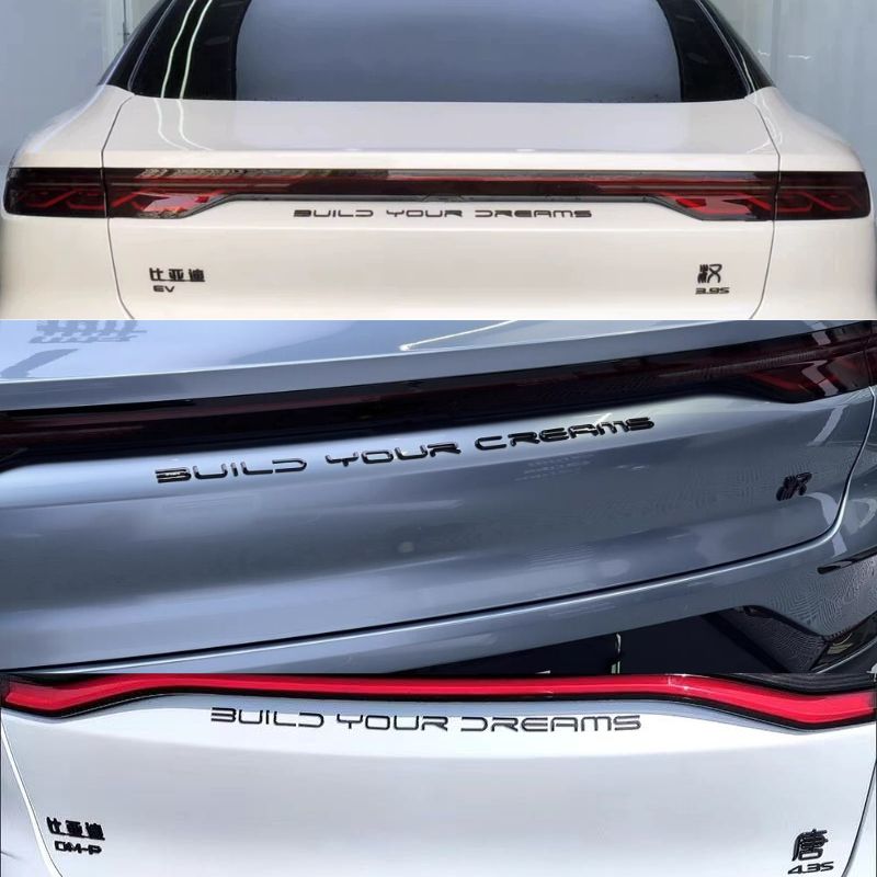 Autocollant d'insigne d'emblème de coffre arrière de voiture pour BYD - vue 26