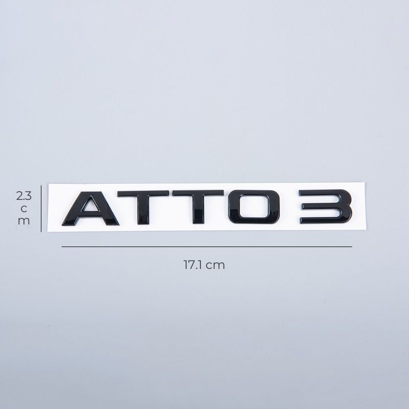 Autocollant d'insigne d'emblème de coffre arrière de voiture pour BYD - vue 10